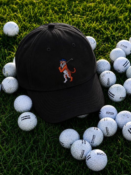 Golf Tiger Embroidered Baseball Cap