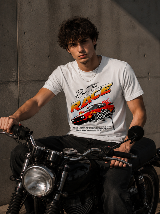 Run The Race Graphic Tee