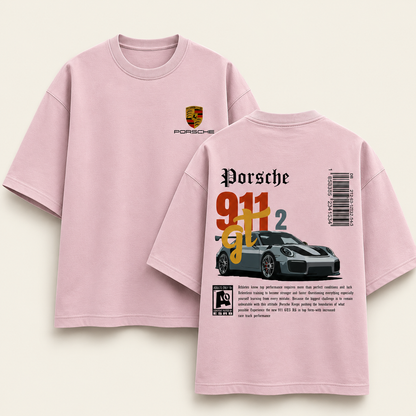 Porsche 911 GT2 Oversized Graphic Tee