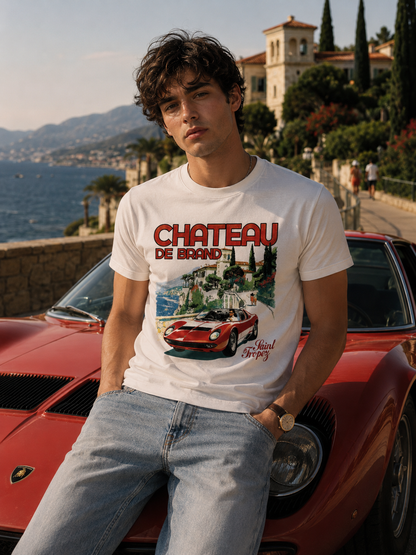 Chateau De Brand – Saint Tropez Graphic Tee
