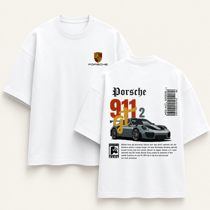 Porsche 911 GT2 Oversized Graphic Tee
