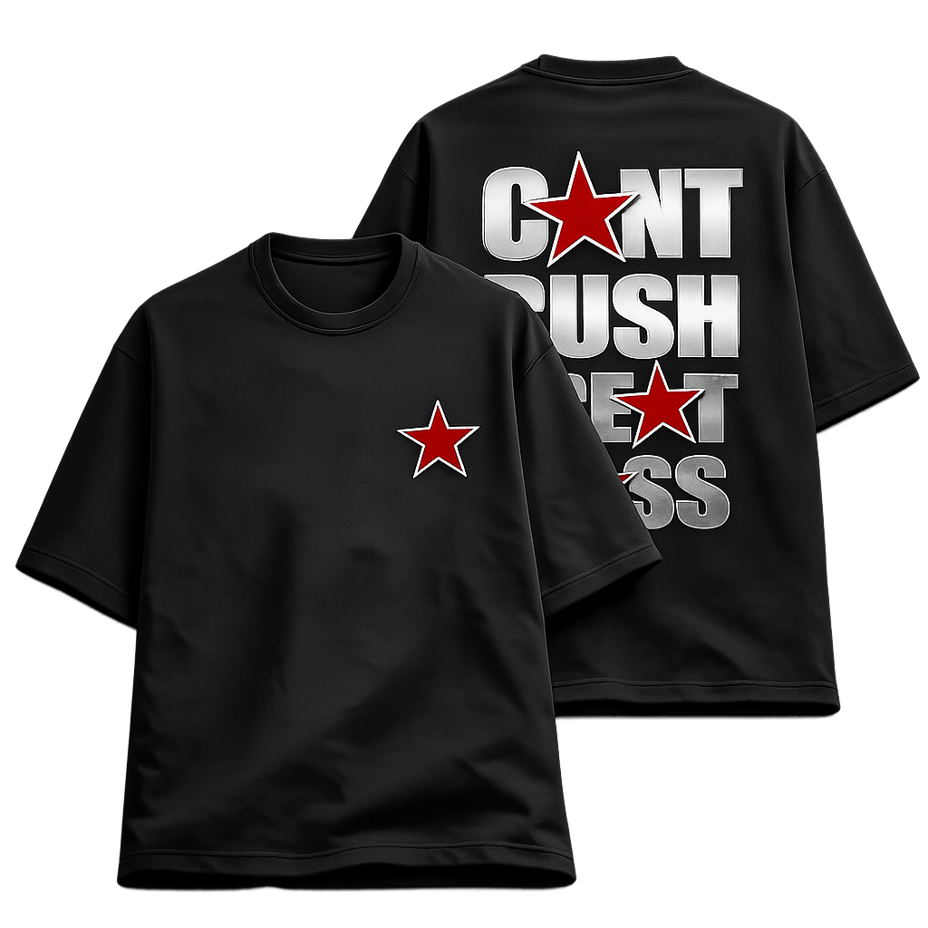 Can't Rush Greatness – Unisex Terry Oversized Tee