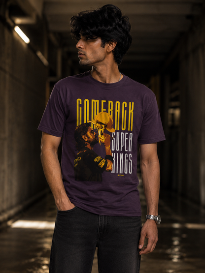 Comeback Super Kings CSK Graphic Tee | Blanktoverse