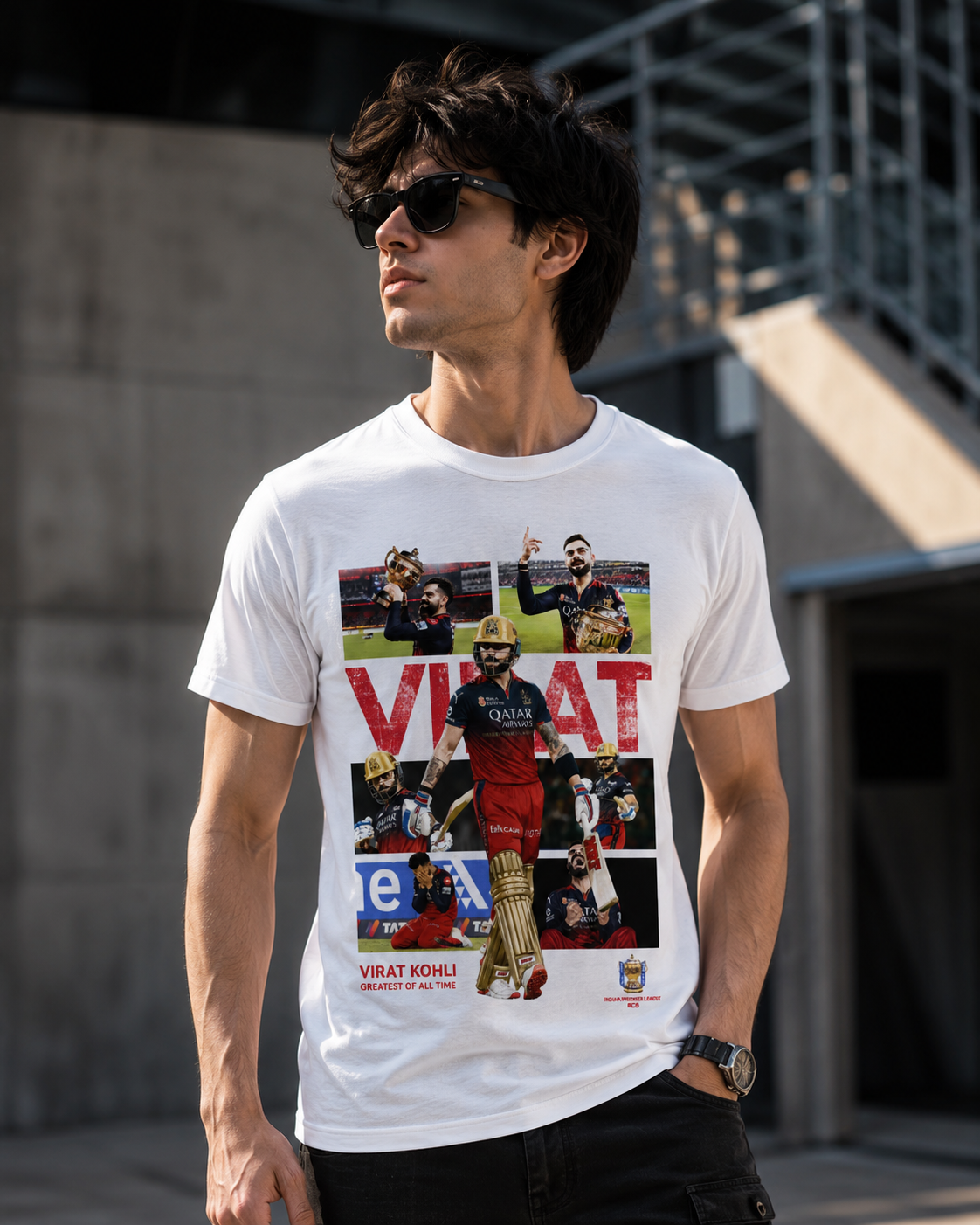 Virat Kohli Greatest Of All Time Graphic Tee