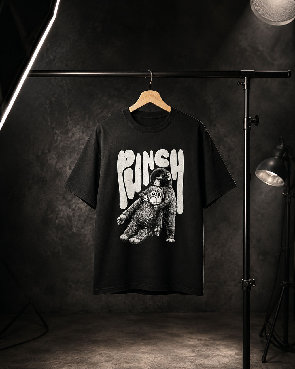 PUNCH™ Monkey Graphic — Unisex Streetwear Tee