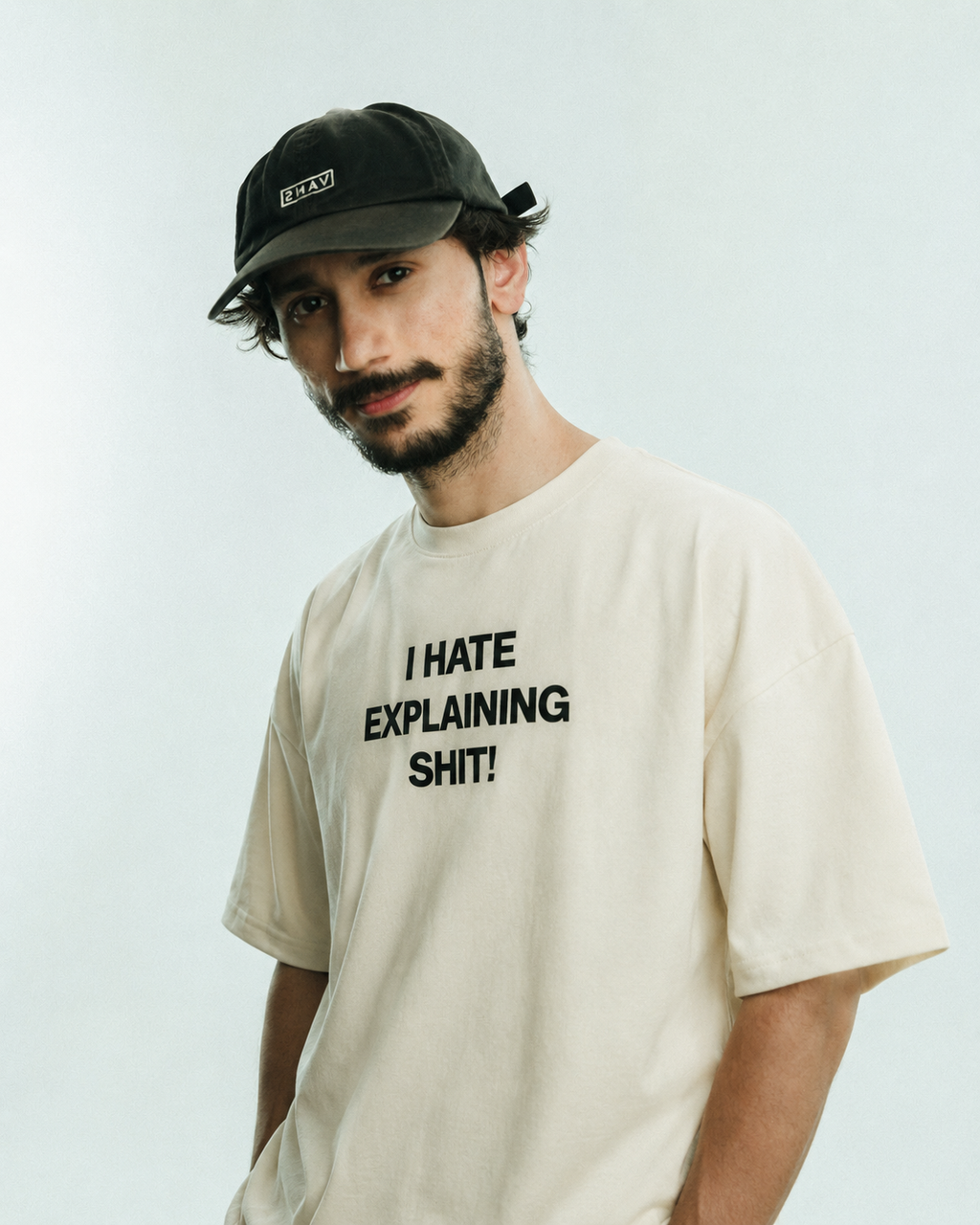 I HATE EXPLAINING SHIT — OVERSIZED TERRY TEE