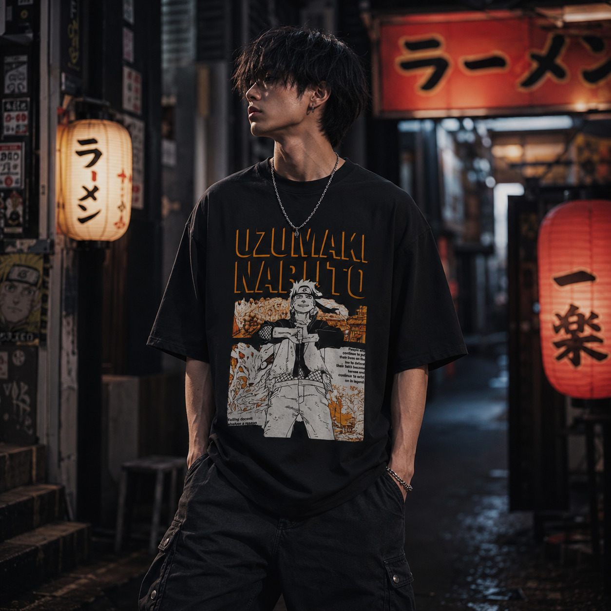 UZUMAKI NARUTO — ANIME OVERSIZED TEE