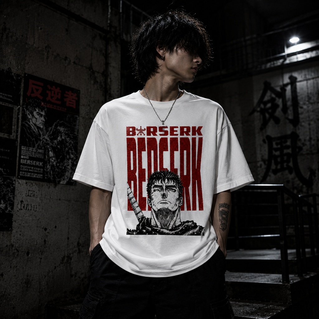 GUTS — THE BLACK SWORDSMAN BERSERK TEE