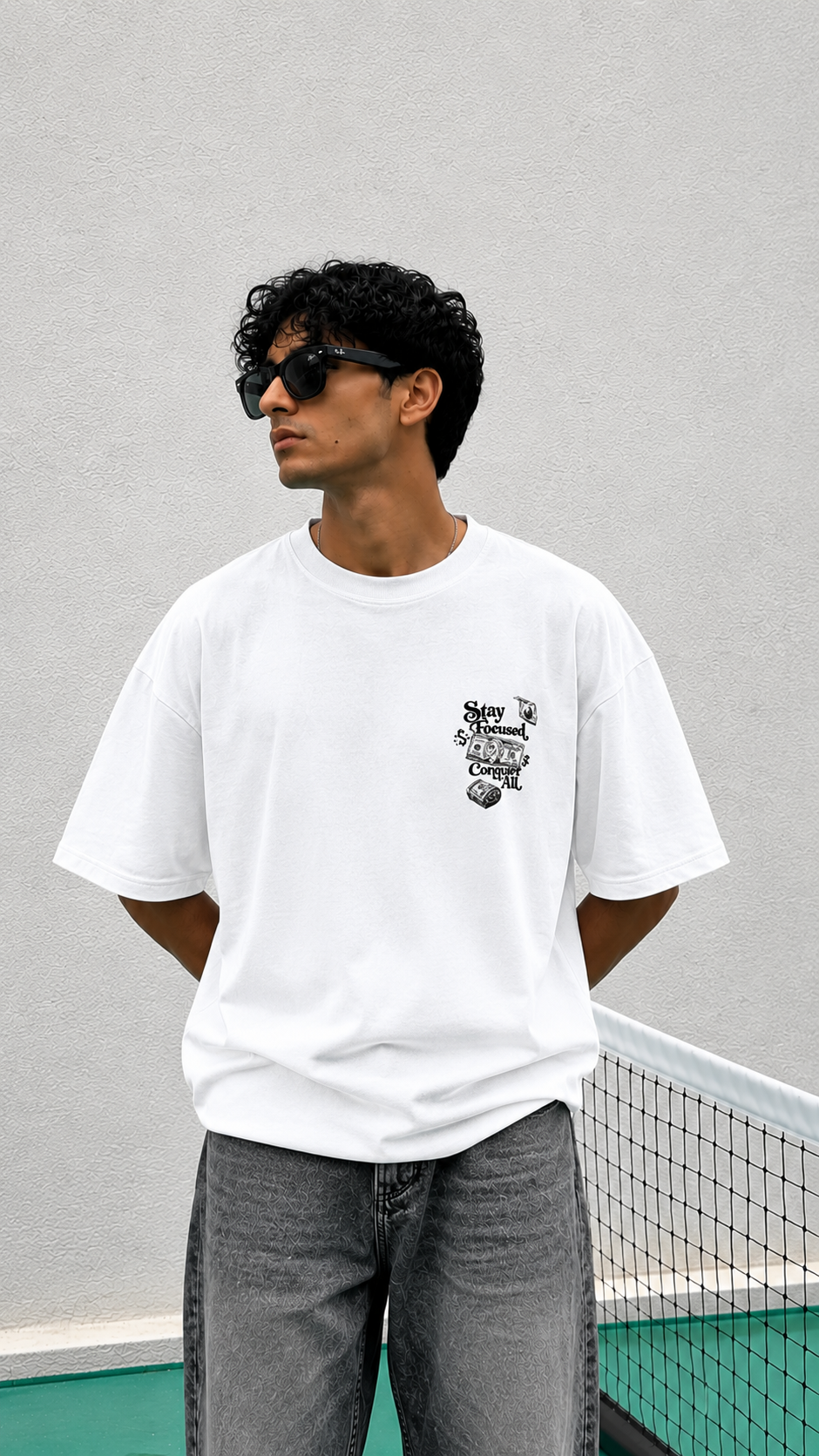 MONEY TALKS — Oversized Tee