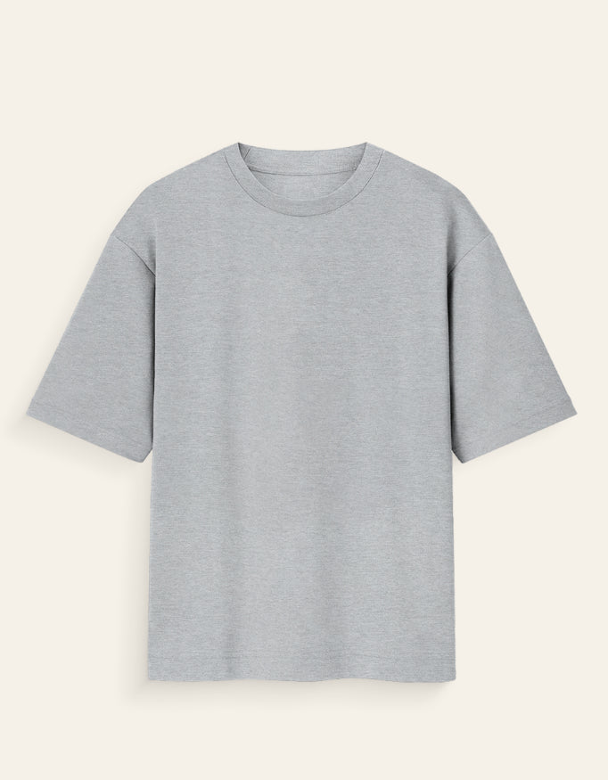 Unisex Oversized Plain T-Shirt