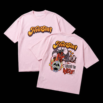 I Survived the HellStar – Oversized Graphic Tee