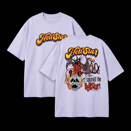 I Survived the HellStar – Oversized Graphic Tee
