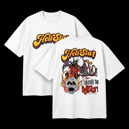 I Survived the HellStar – Oversized Graphic Tee