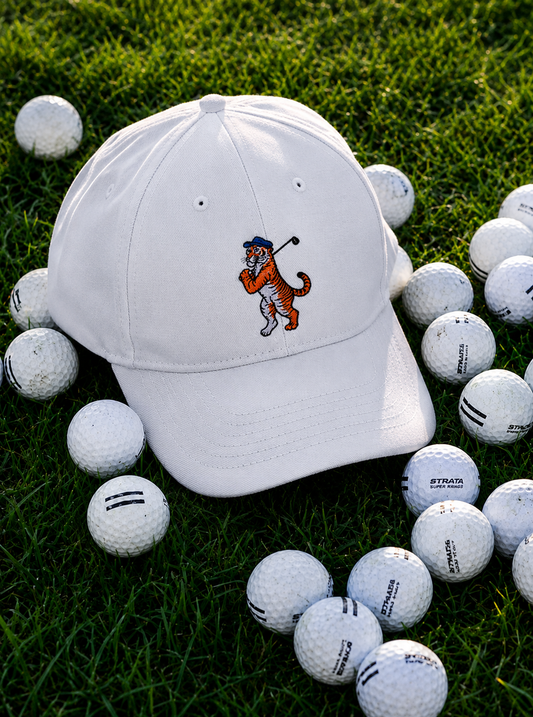 Golf Tiger Embroidered Baseball Cap