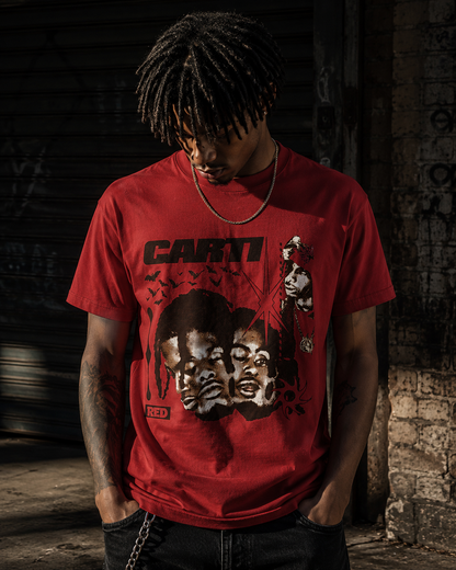 Carti Graphic Tee – Red